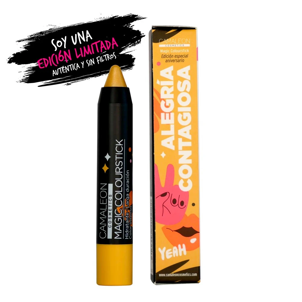 Pintalabios Amarillo Magic Colourstick 4g Camaleon Cosmetics