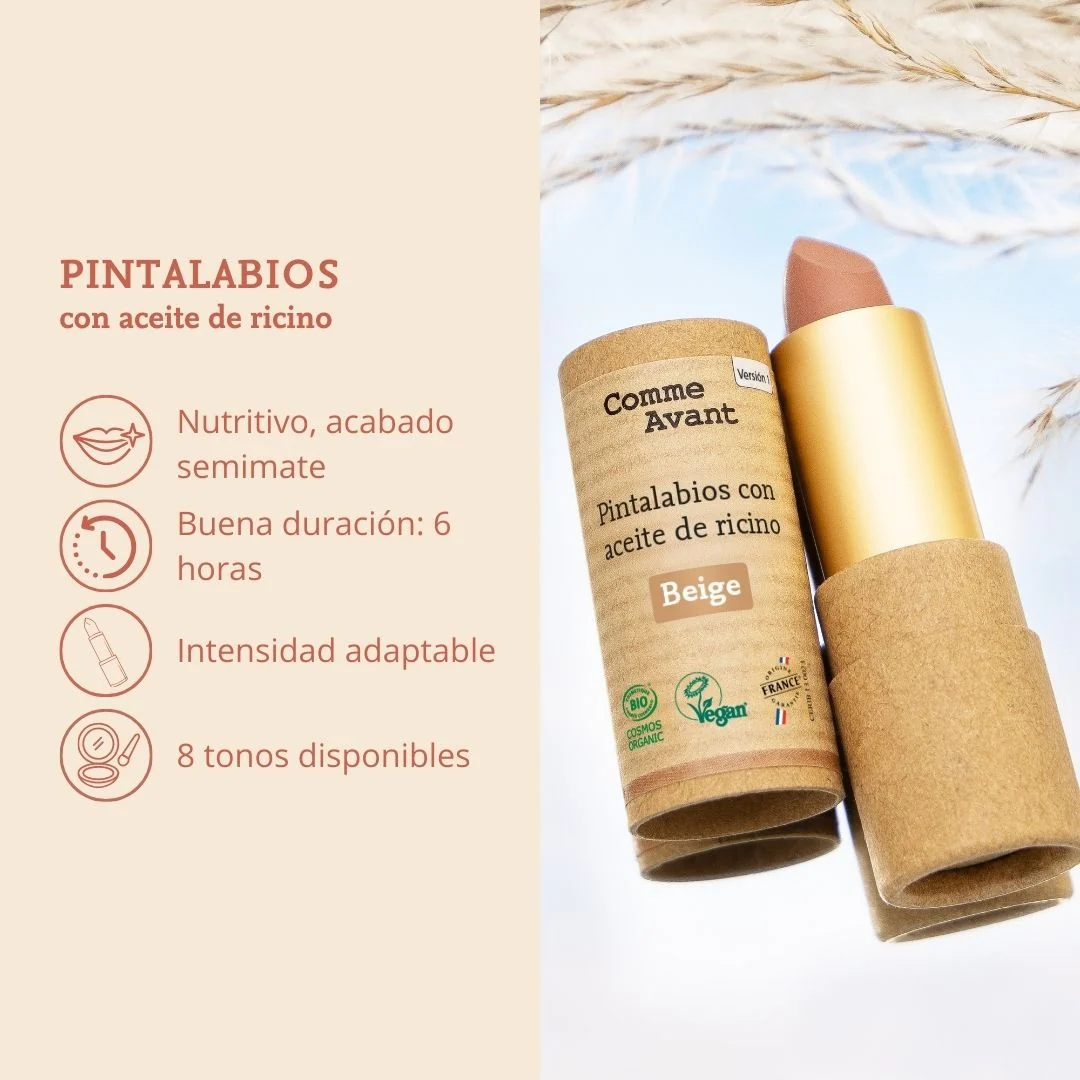 Pintalabios con aceite de ricino Teja Comme Avant 4 g - Image 3