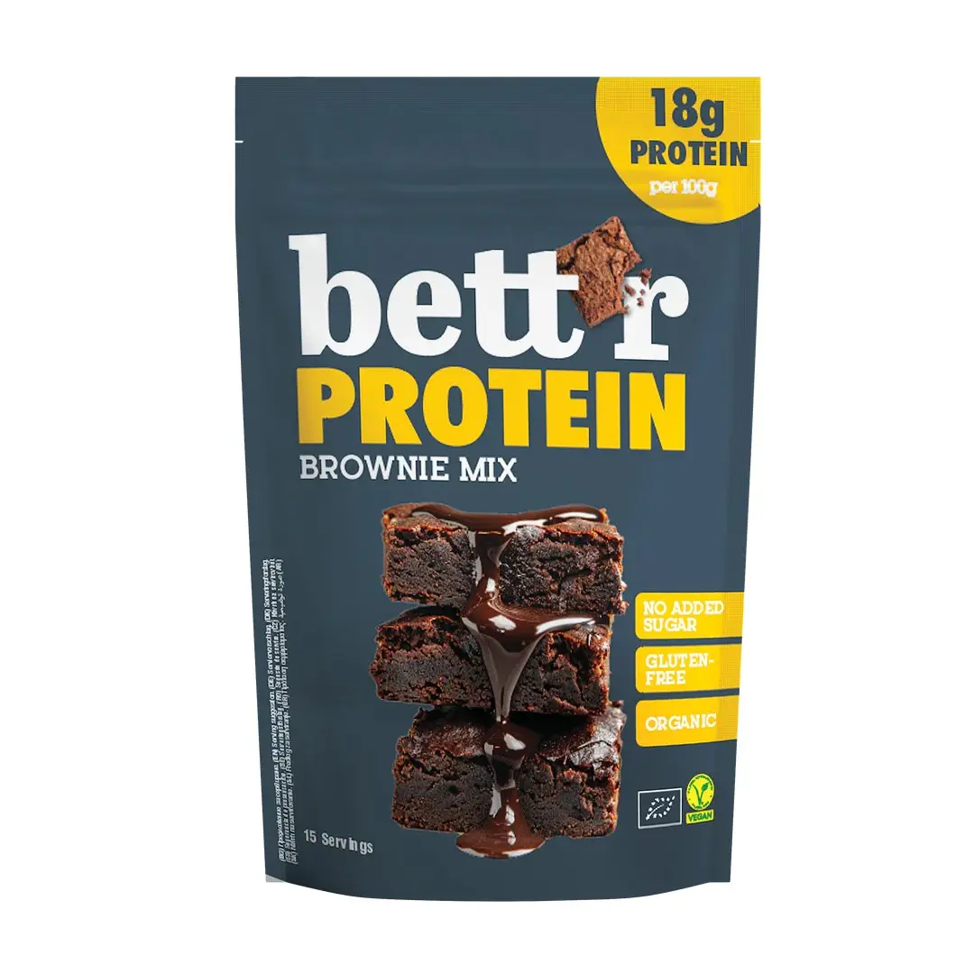 Preparado Para Brownies Proteicos Sin Gluten Bett'r 400g Bio