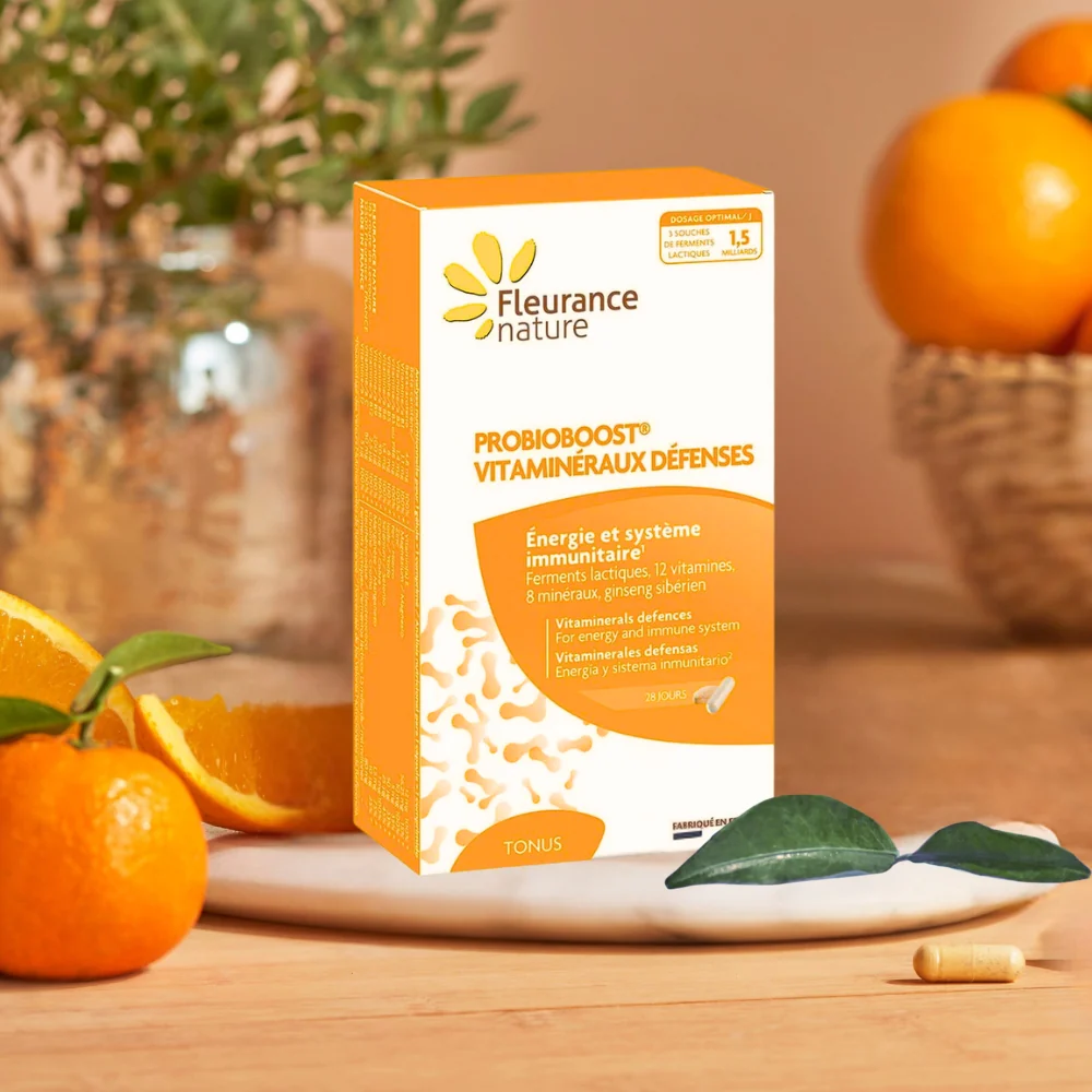 Probioboost® Vitaminerales Defensas Fleurance Nature 30 Comprimidos + 28 Cápsulas - Image 2