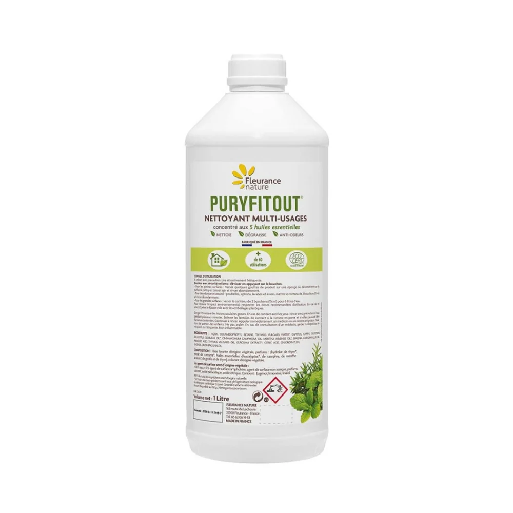 Puryfitout Detergente Ecológico Eco Fleurance Nature 1l