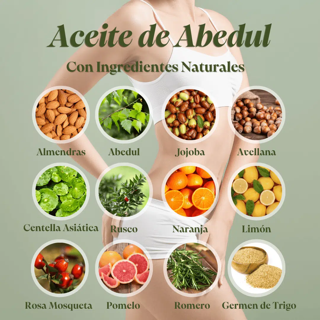 QKnatur - Aceite De Abedul Para La Celulitis 100ml - Tonifica, Reafirma Y Revitaliza La Piel - Mejora La Elasticidad - Image 5