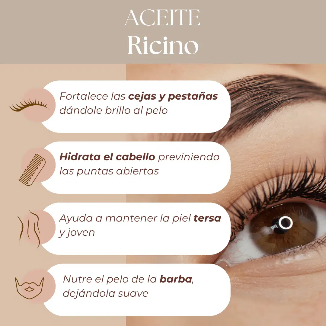 QKnatur - Aceite De Ricino Orgánico 250 Ml - Para Pelo, Piel, Pestañas, Barba Y Uñas - 100% Puro - Nutre Y Fortalece - Image 5