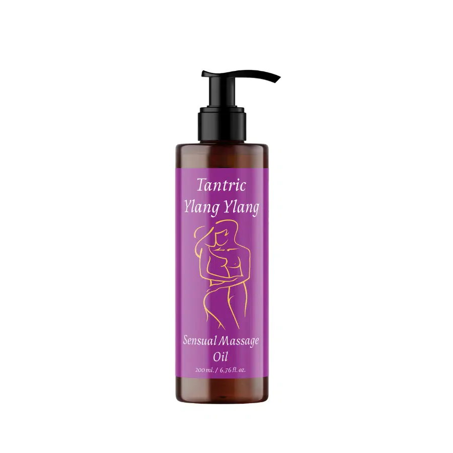 QKnatur - Aceite Masaje Ylang Ylang 200ml - Masajes Corporales Estimulantes Y Relajantes. Con Ingredientes Naturales