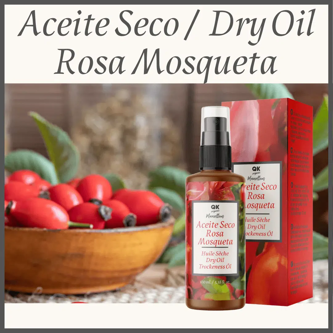 QKnatur - Aceite Seco De Rosa Mosqueta -100ml. Nutre, Rápida Absorción, Para Piel Y Cabello, Antioxidante, Antiedad - Image 2