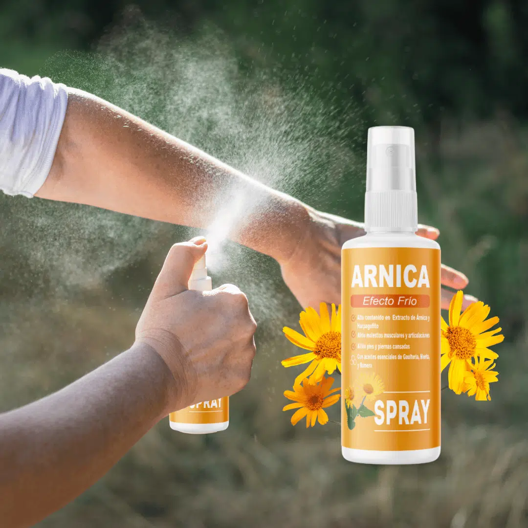 QKnatur - Arnica Spray Con Extracto De Garra Del Diablo (harpagofito) 100ml. - Efecto Frío. Dolor Muscular - Image 4
