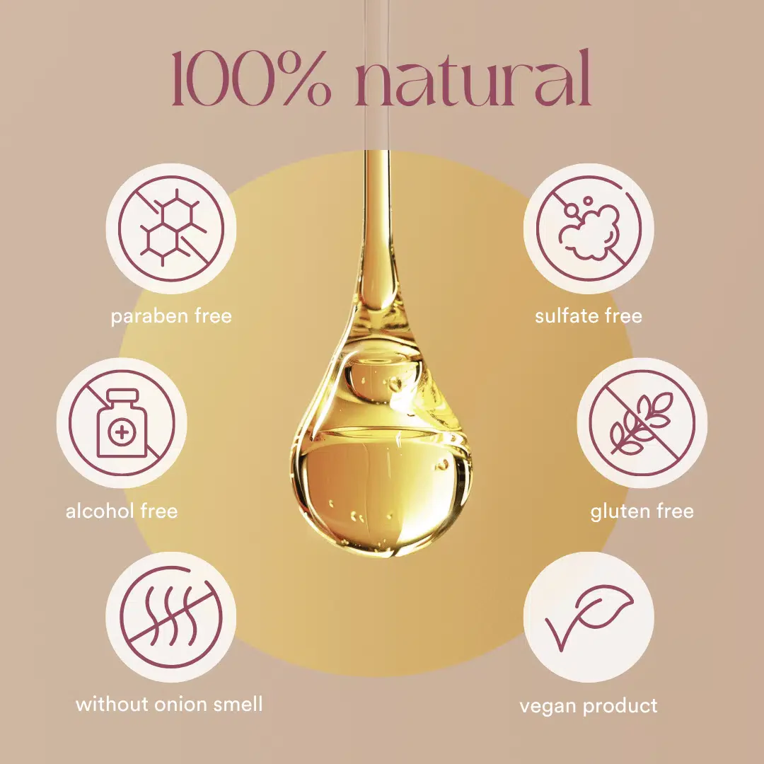QKnatur - Champú Anticaída Con Extracto Cebolla Roja 250 Ml. Fortalece El Cabello Y Estimular Su Crecimiento - Image 5