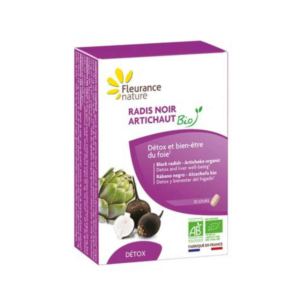 Rábano Negro Alcachofa Eco Fleurance Nature 30 Comprimidos