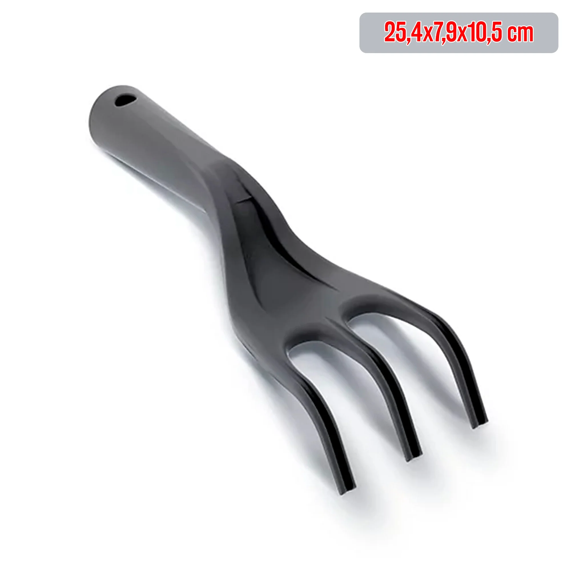 Rastrillo R Fork , Dimensiones (mm) 254x79x105, Color Negro - Image 3