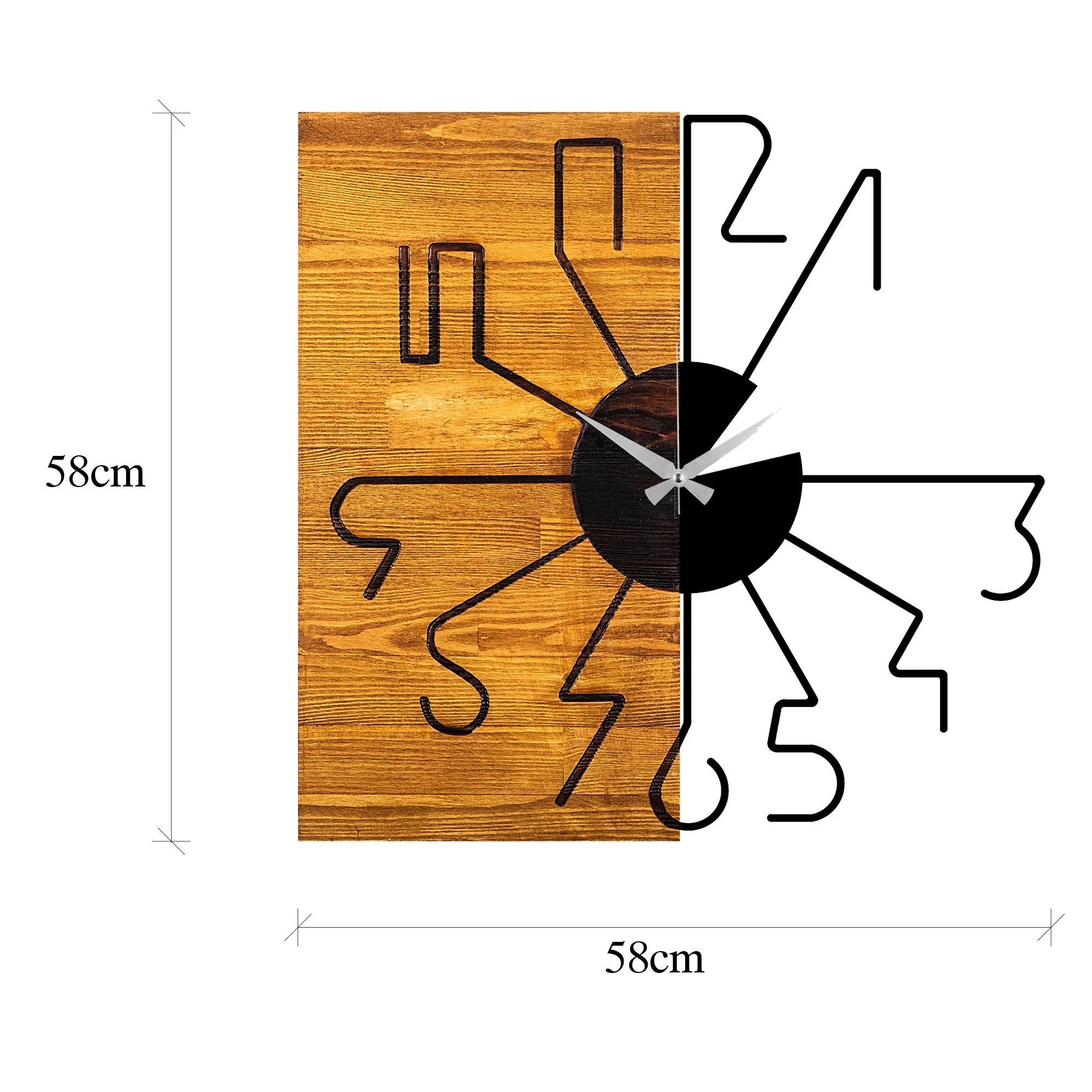 Reloj De Pared Madera Alternativa - Image 2