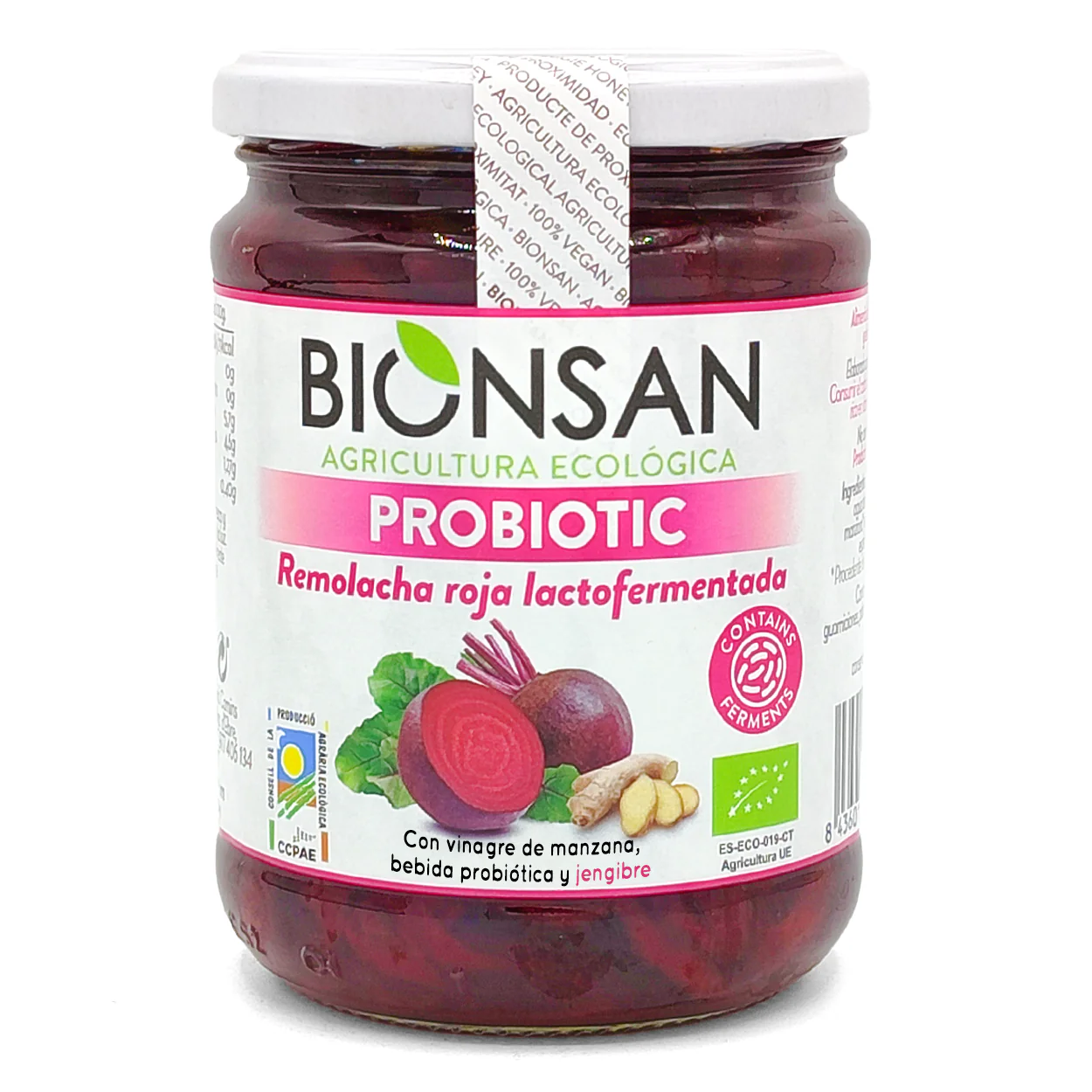 Remolacha Roja Fermentada Eco Bionsan 420gr