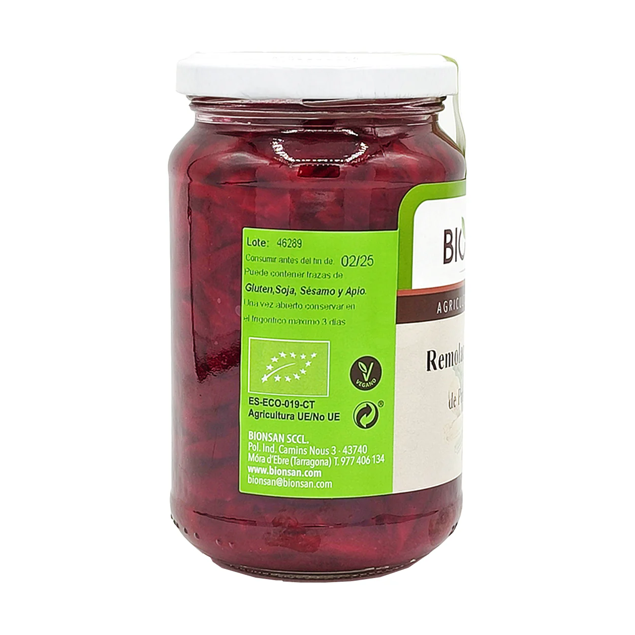 Remolacha Roja Rallada Eco Bionsan 345gr - Image 3