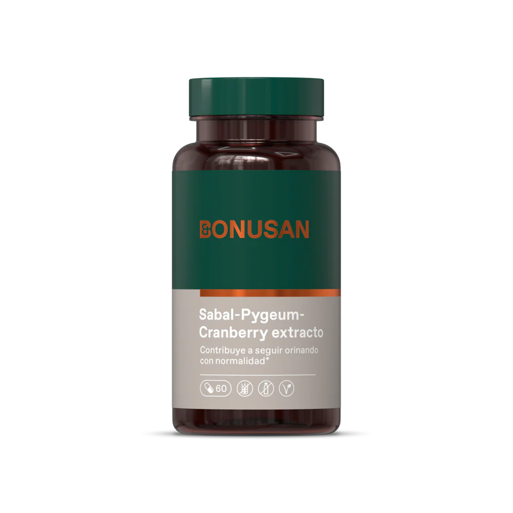 Sabal-Pygeum-Cranberry extracto Bonusan 60 cápsulas