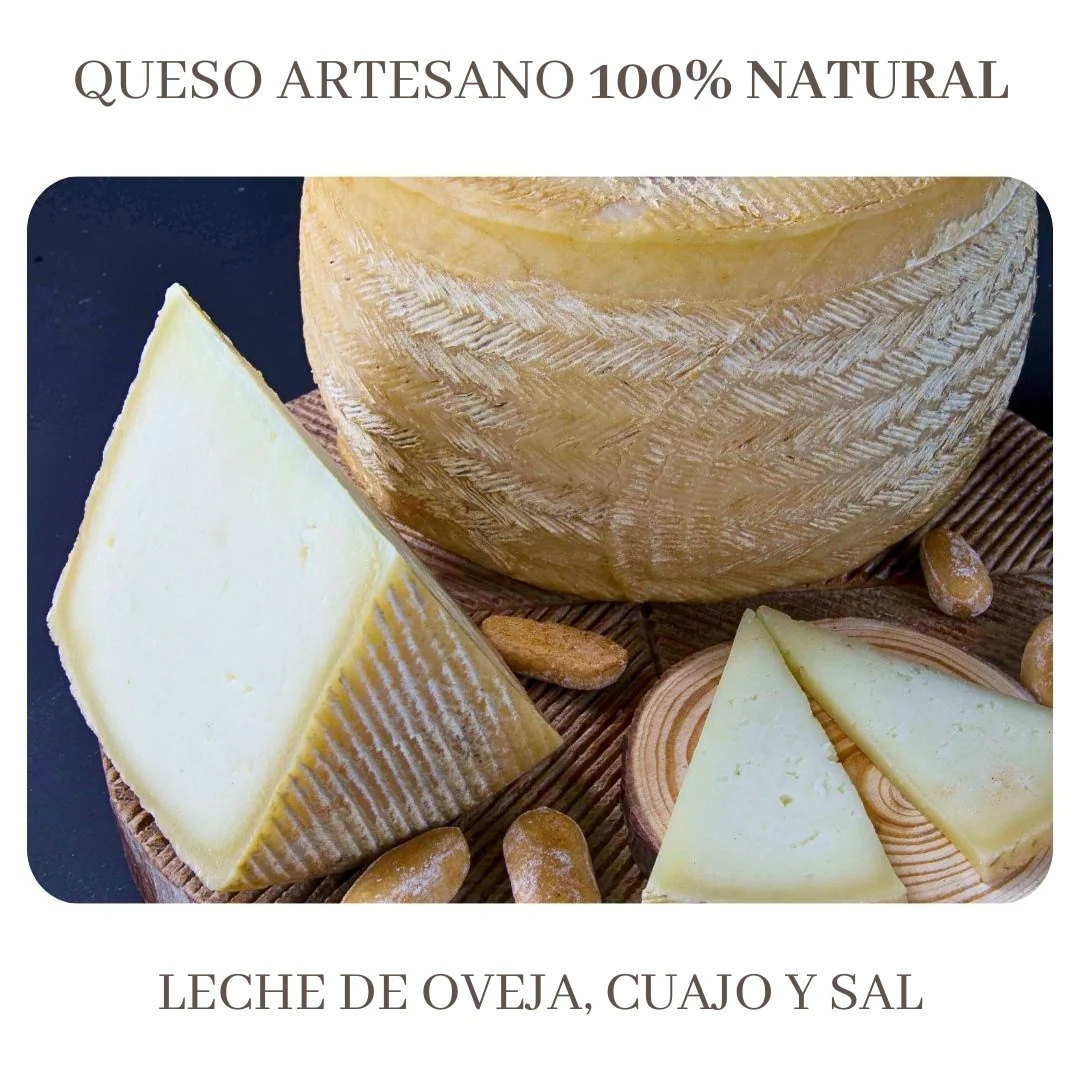 Saleta® Queso Curado Entero De Oveja (2,8 Kg) | Elaboración Artesana Quesos De La Mancha - Image 3