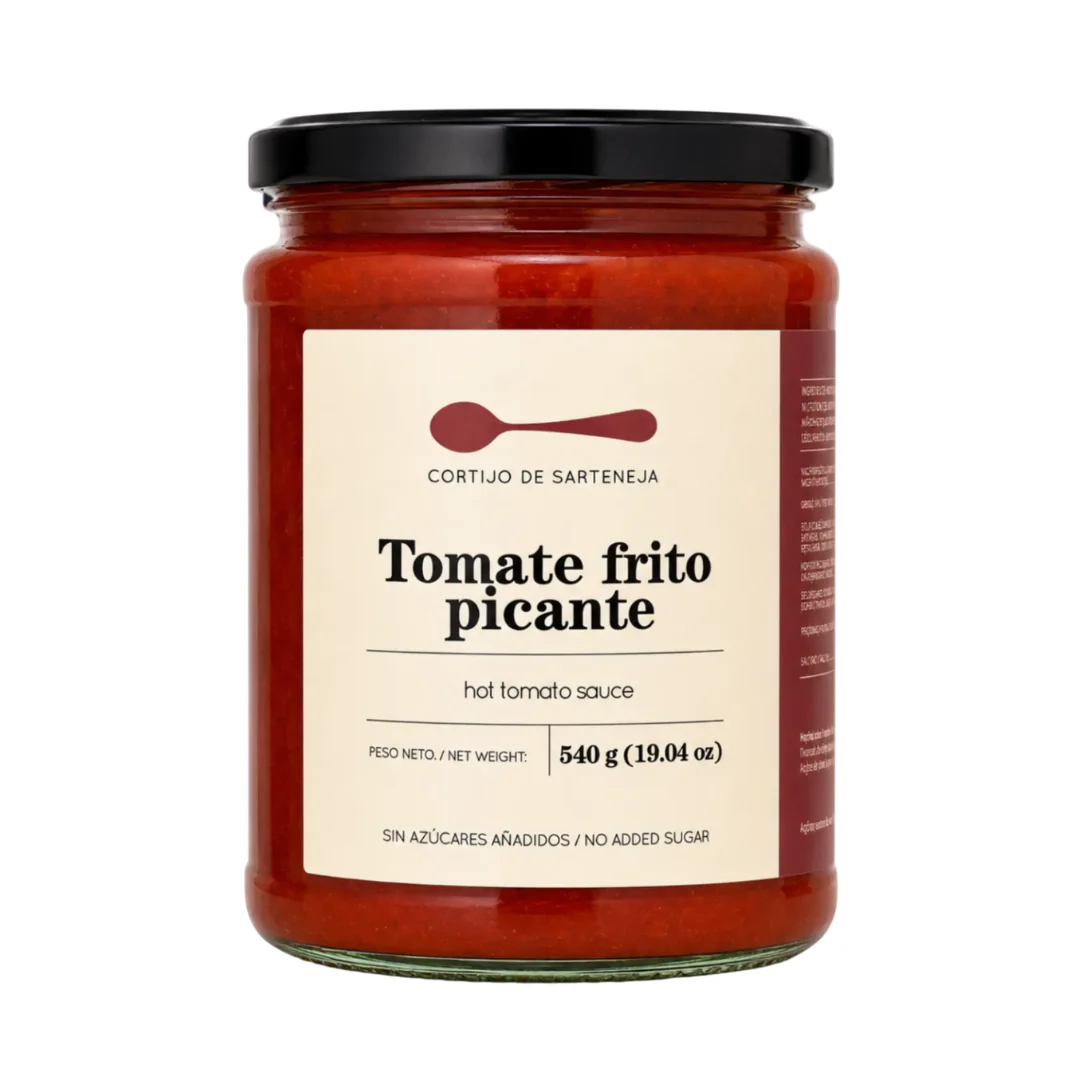 Salsa De Tomate Frito Picante Natural 540 G 6 Unidades