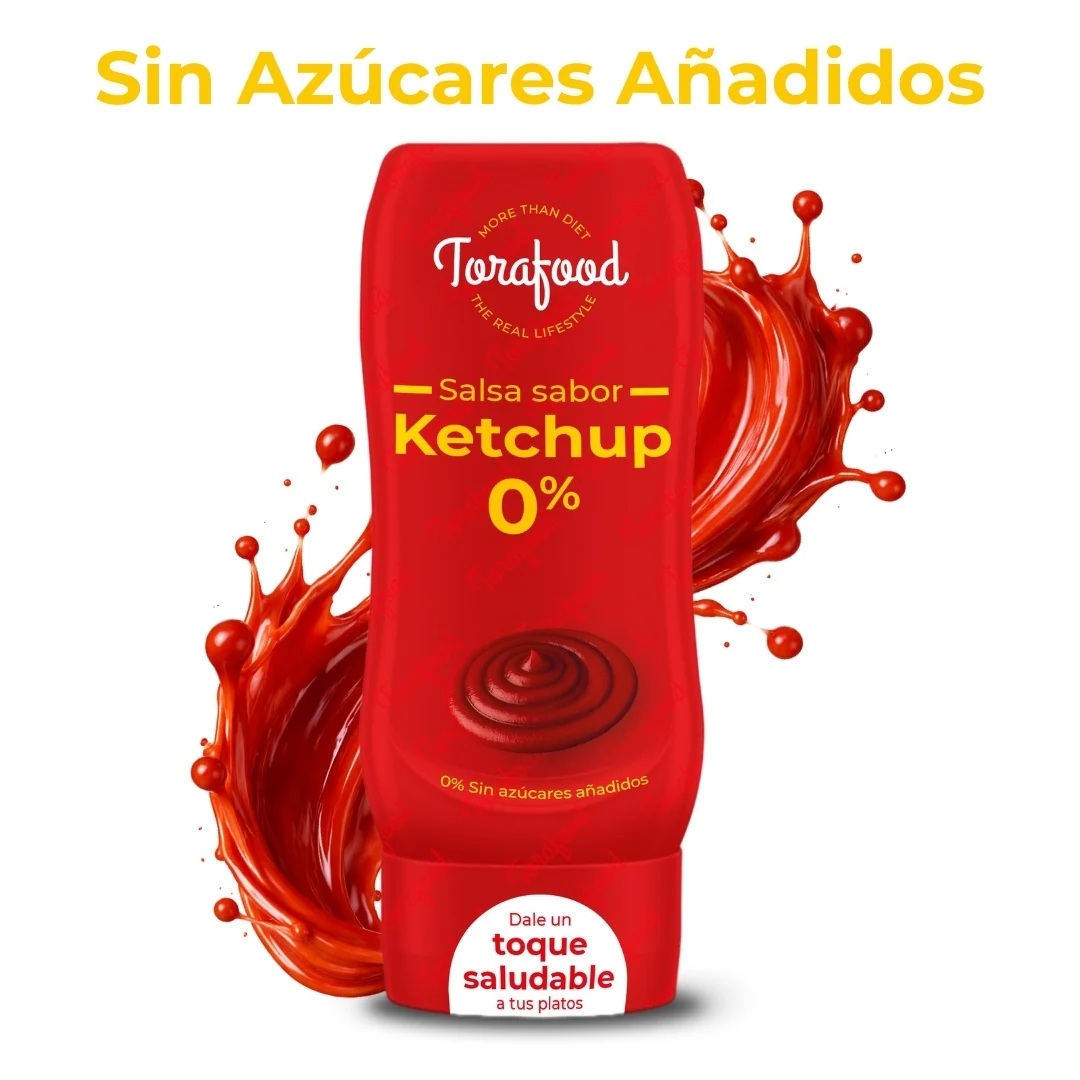 Salsa Zero Ketchup Torafood 330ml - Image 3