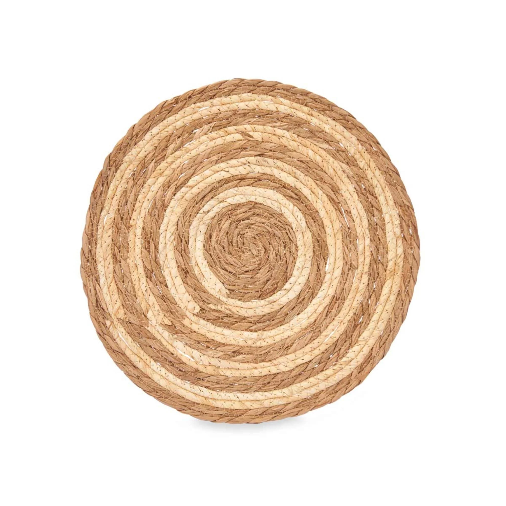 Salvamantel Esparto Bicolor 35cm Colección Kinvara