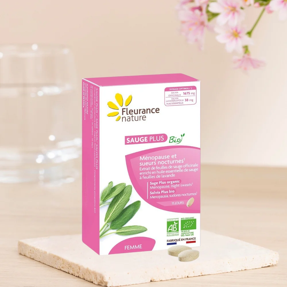 Salvia Plus Eco Fleurance Nature 15 Comprimidos - Image 2