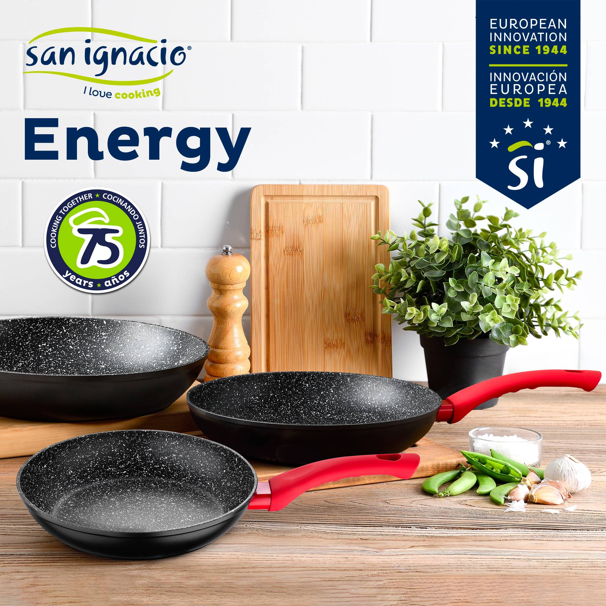 Sarten 24cm Aluminio Forjado Induccion Energy - Image 2