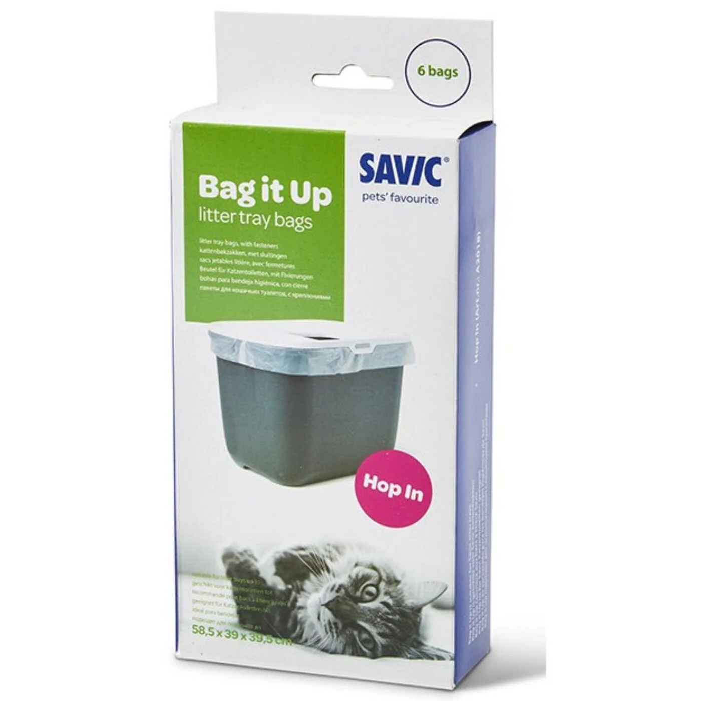 Savic 6 Bolsas Higienicas Para Arenero Hop In