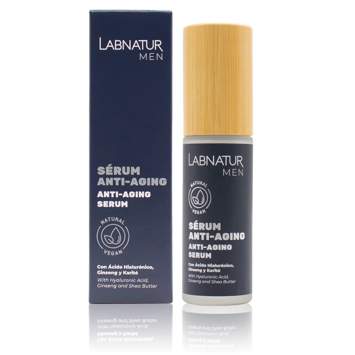 Sérum Facial Hombre Labnatur 30 ml | Hidratante | Cuidado Facial Masculino | Uso Diario