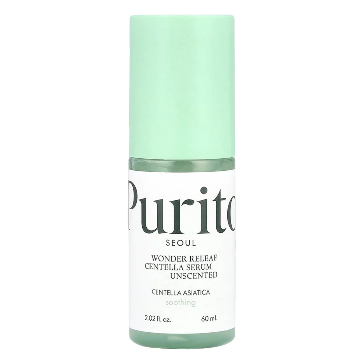 Sérum facial Wonder Releaf Centella Serum Unscented Purito Seoul 60 ml