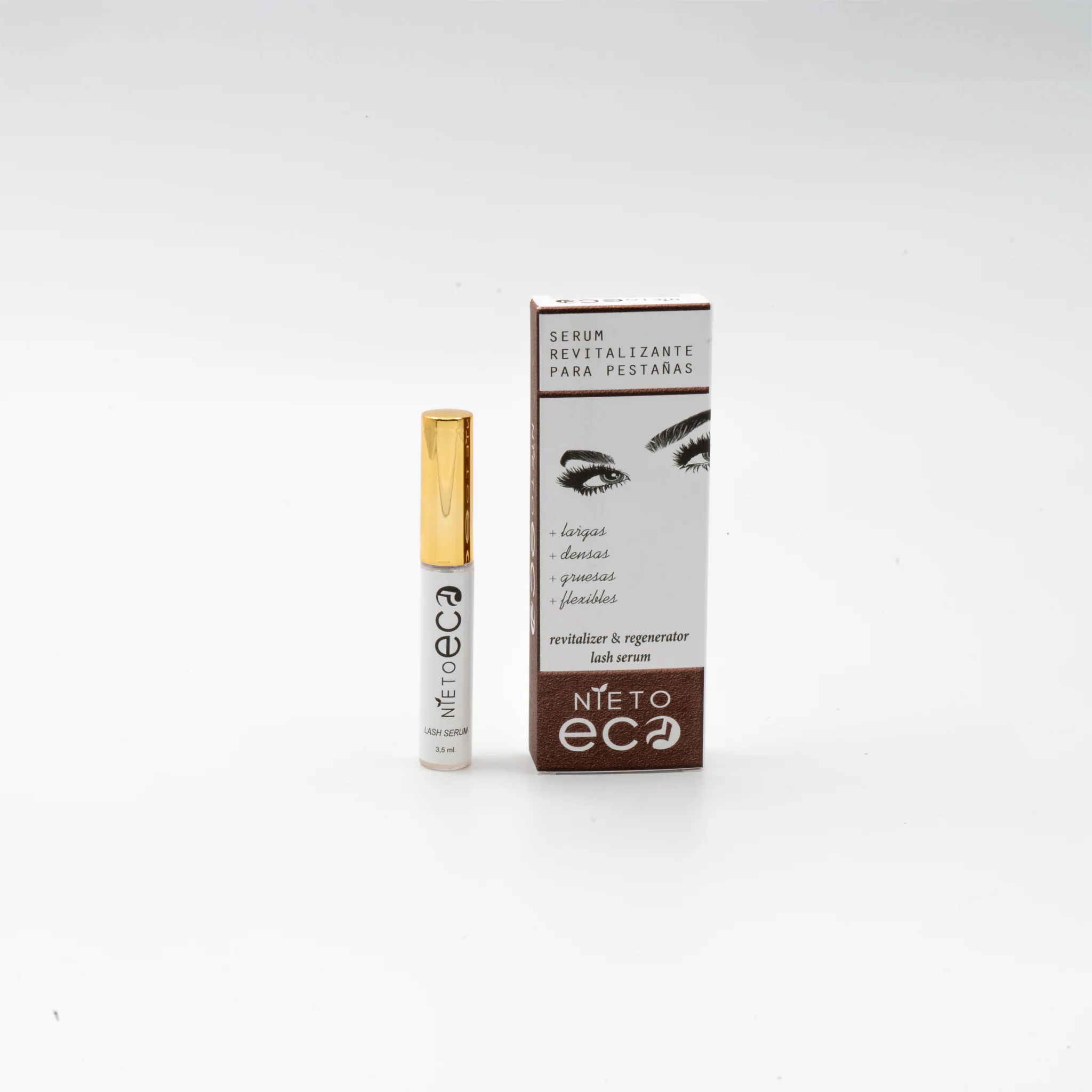 Serum Revitalizante Para Pestañas Y Cejas 3,5ml Nieto Eco