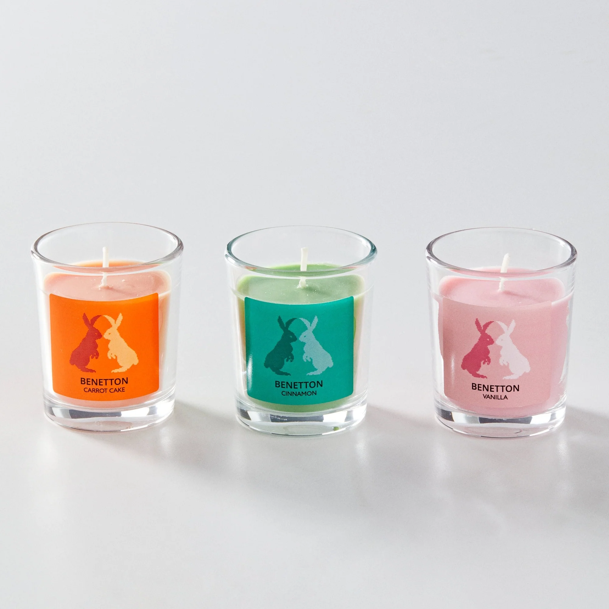 Set 3 Pzs Velas (tarta De Zanahoria + Vainilla + Canela) 65g Benetton - Image 2
