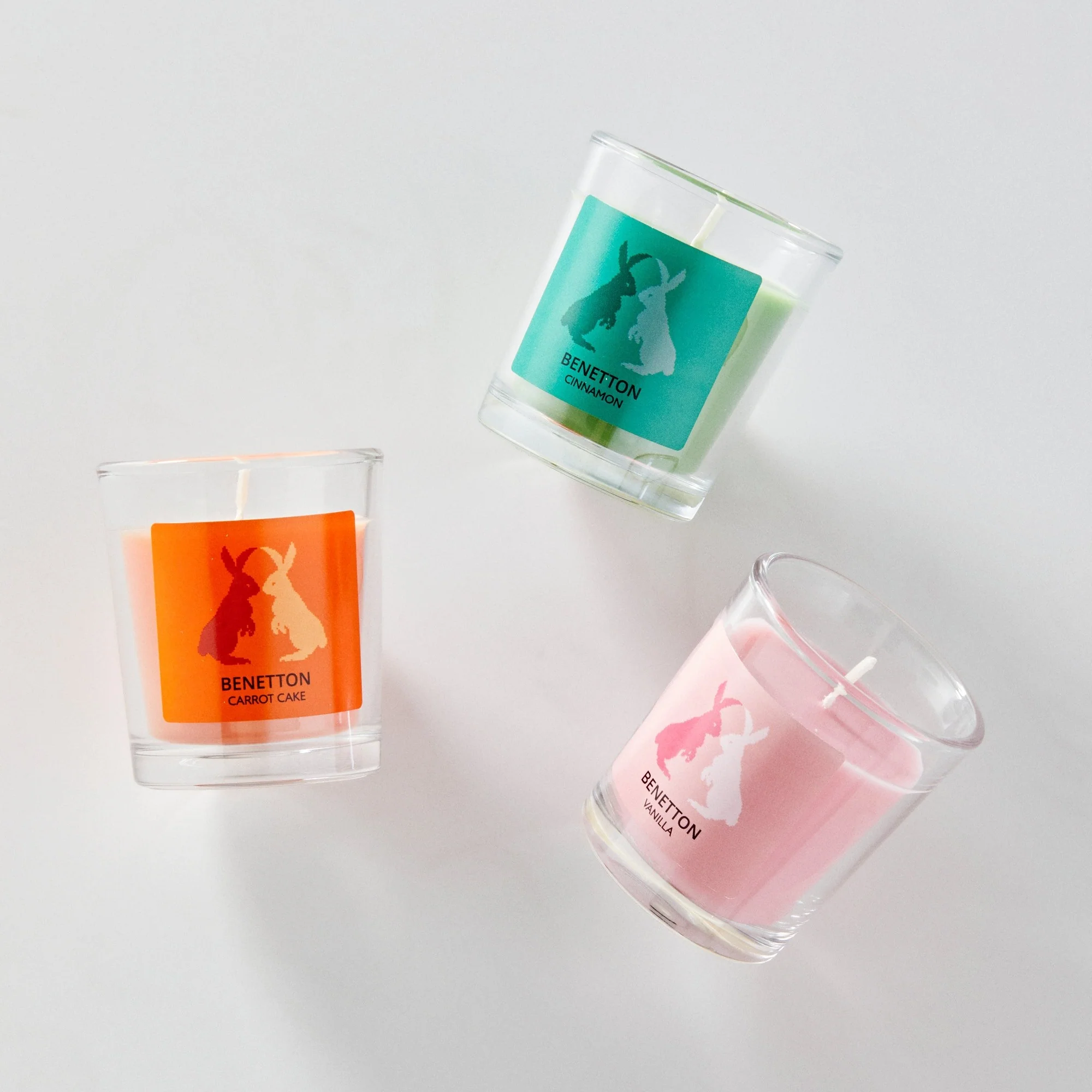 Set 3 Pzs Velas (tarta De Zanahoria + Vainilla + Canela) 65g Benetton - Image 3