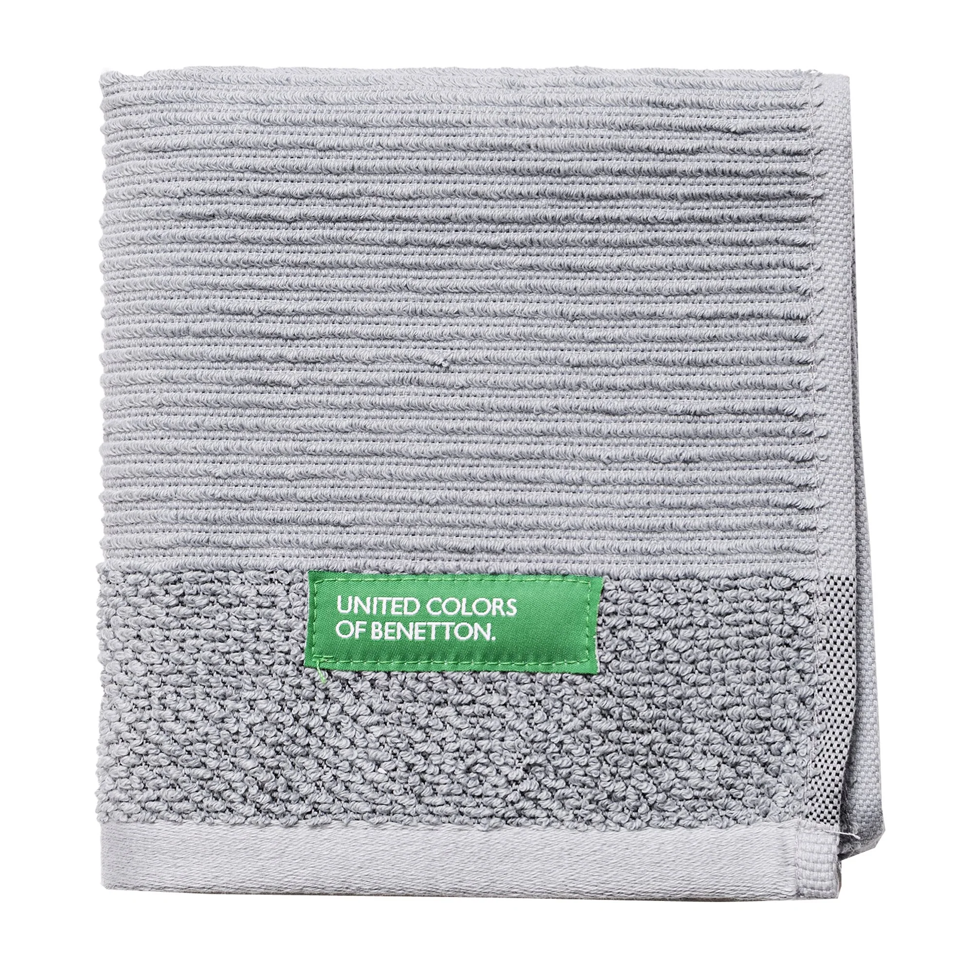 Set 3pcs Toallas De Baño (30x50+50x90+70x140cm) 450 Gsm 100%algodon Gris Casa Benetton - Image 5