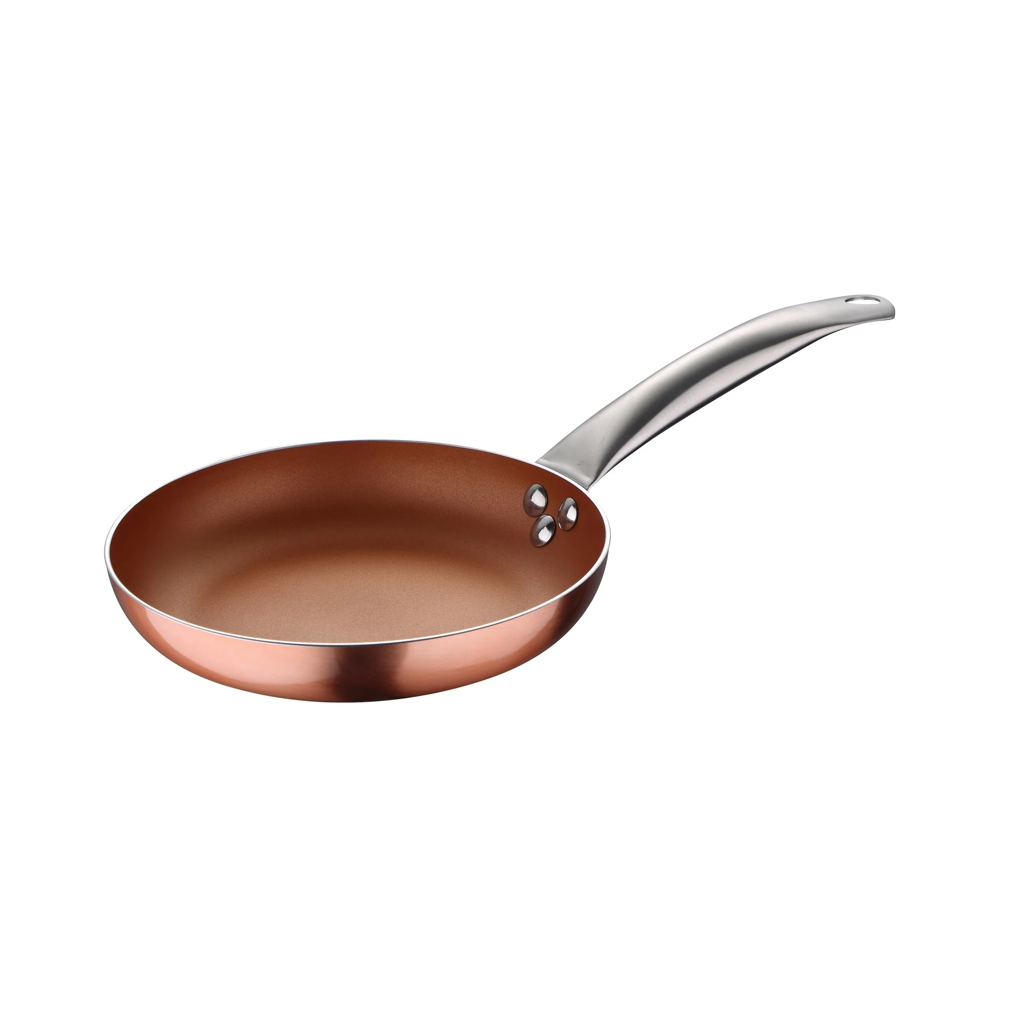 Set 5pc Sartenes Ø20ø24ø28 (con Tapa) Aluminio Prensado Inducción Optimum Copper - Image 3