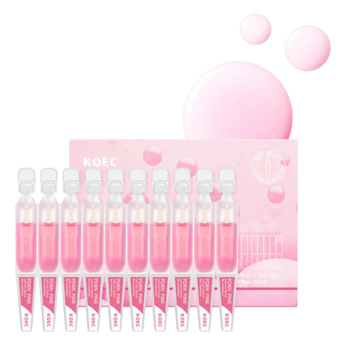 Set de sérums PDRN Pink One Day Serum Set Medicube 10 uds 15 ml