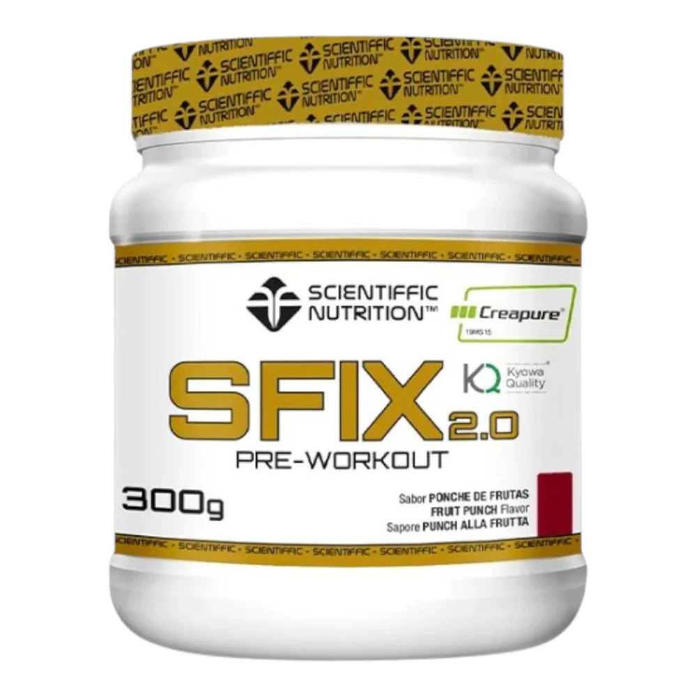 Sfix 2.0 Pre-workout Creapure®-kyowa® 300 Gr Tropical Blue