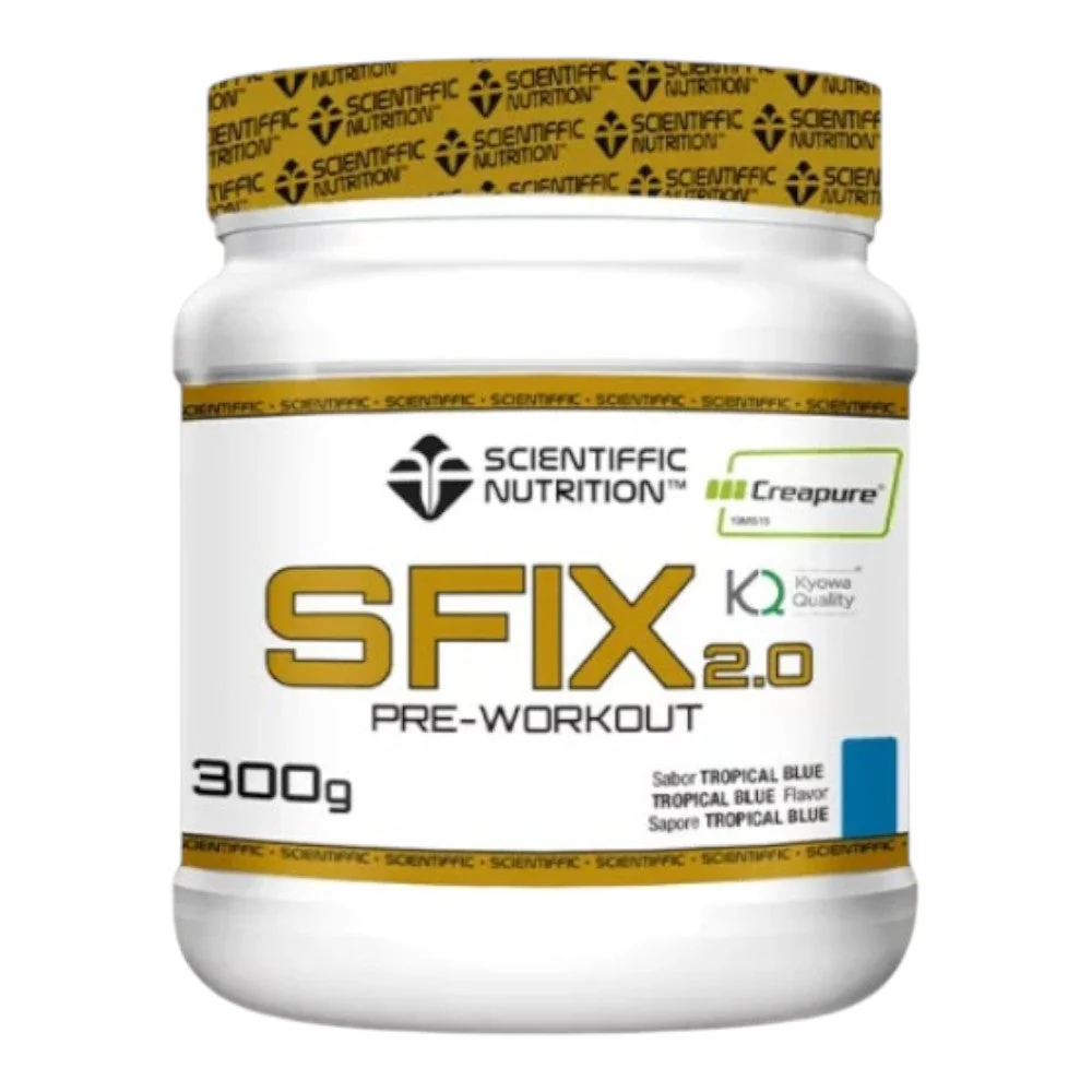 Sfix 2.0 Pre-workout Creapure®-kyowa® 300 Gr Tropical Blue - Image 2