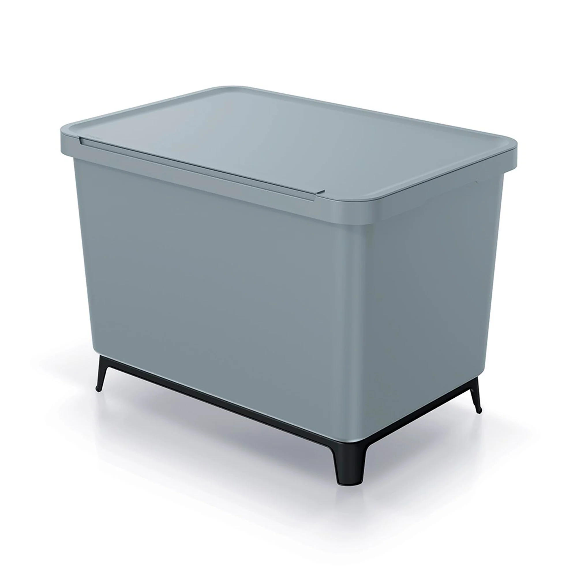 Sistema Clasificador De Reciclaje 2x10l + 1x23l Color Gris Keden - Image 4