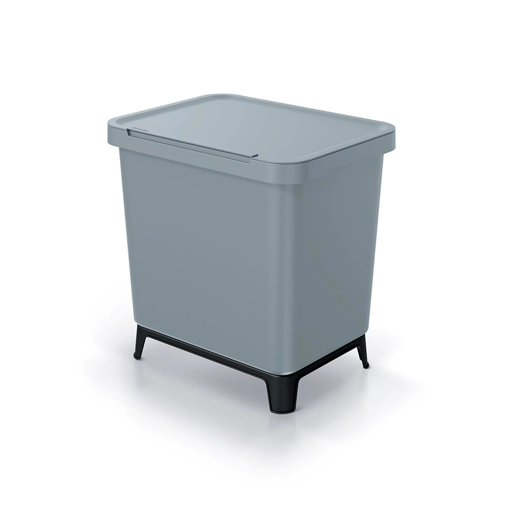 Sistema Clasificador De Reciclaje 2x10l Color Gris Keden - Image 4