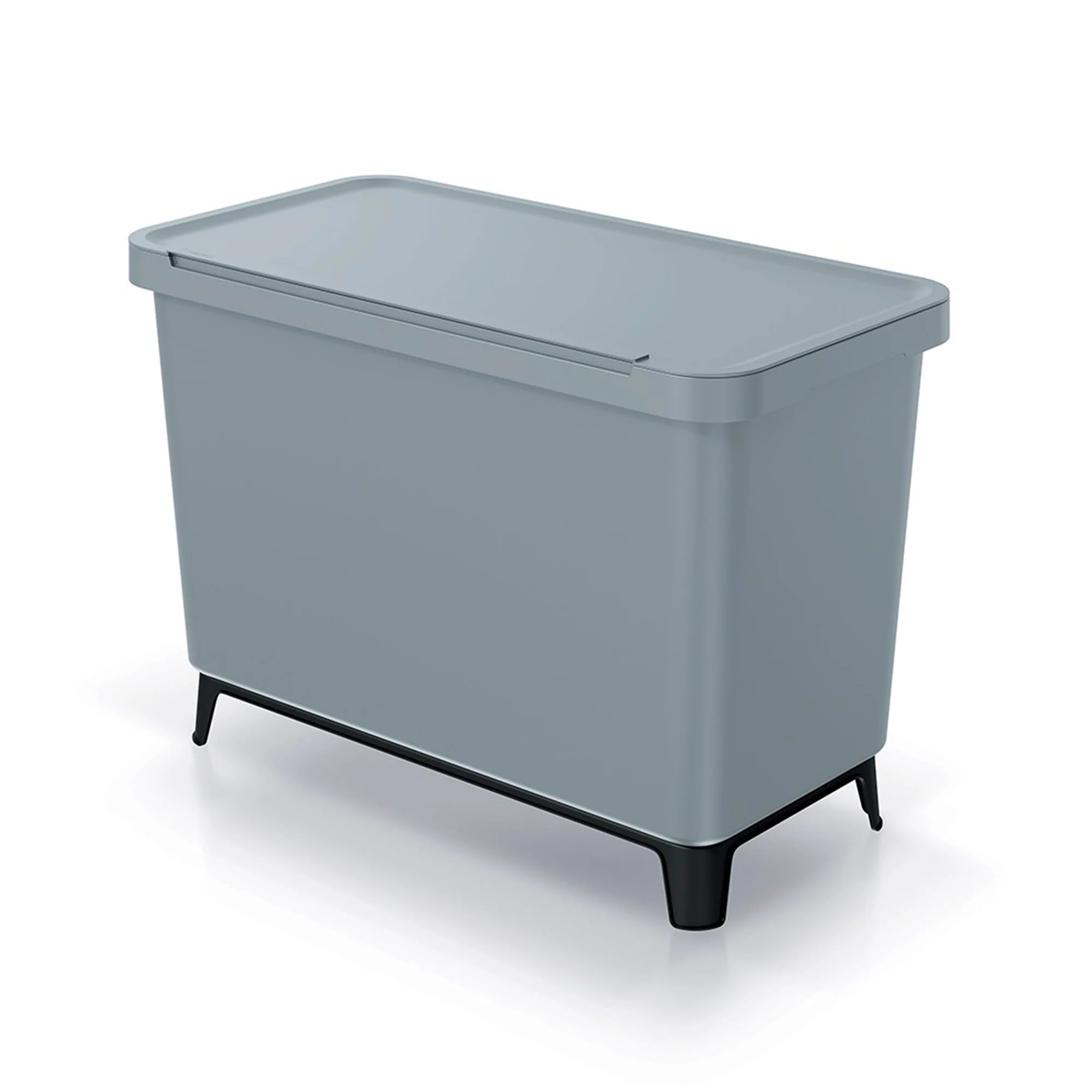 Sistema Clasificador De Reciclaje 3x10l Color Gris Keden - Image 4
