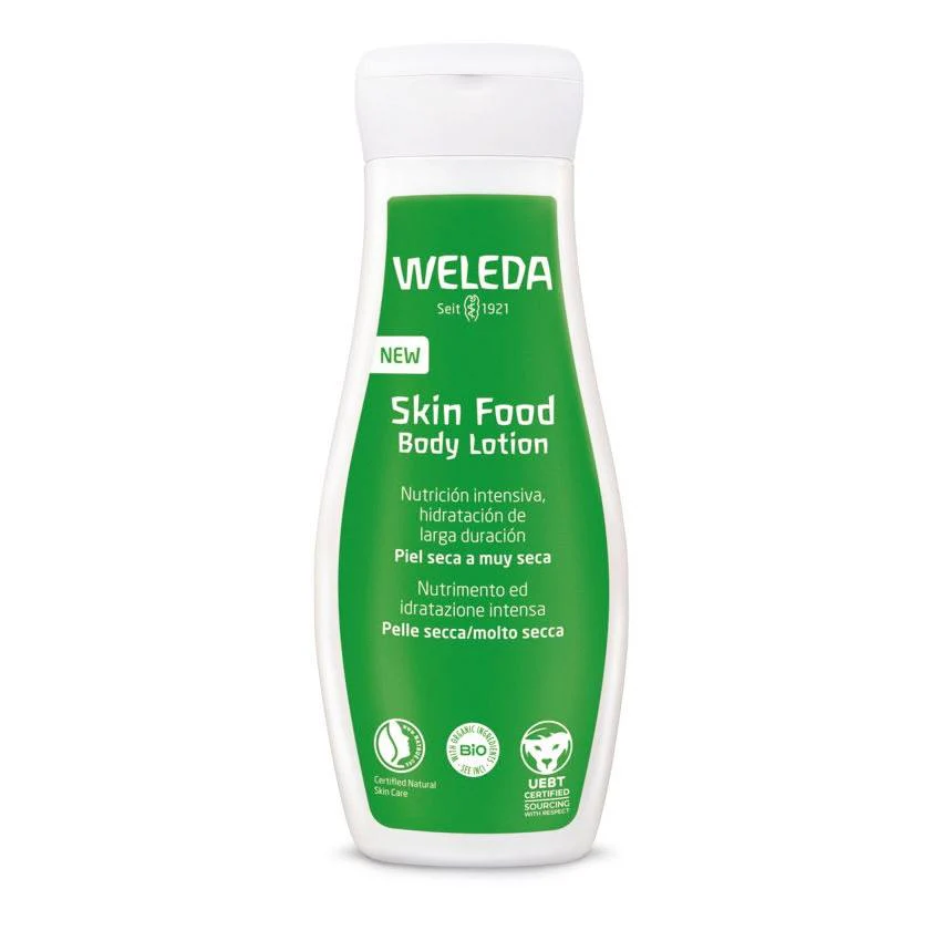 Skin Food Leche corporal nutrición intensa de textura ligera Weleda 200 ml