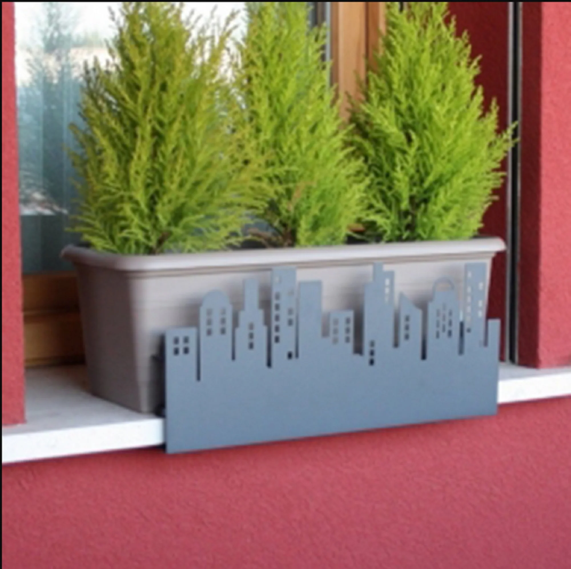 Soporte Jardinera Vasosicuro City Antracita
