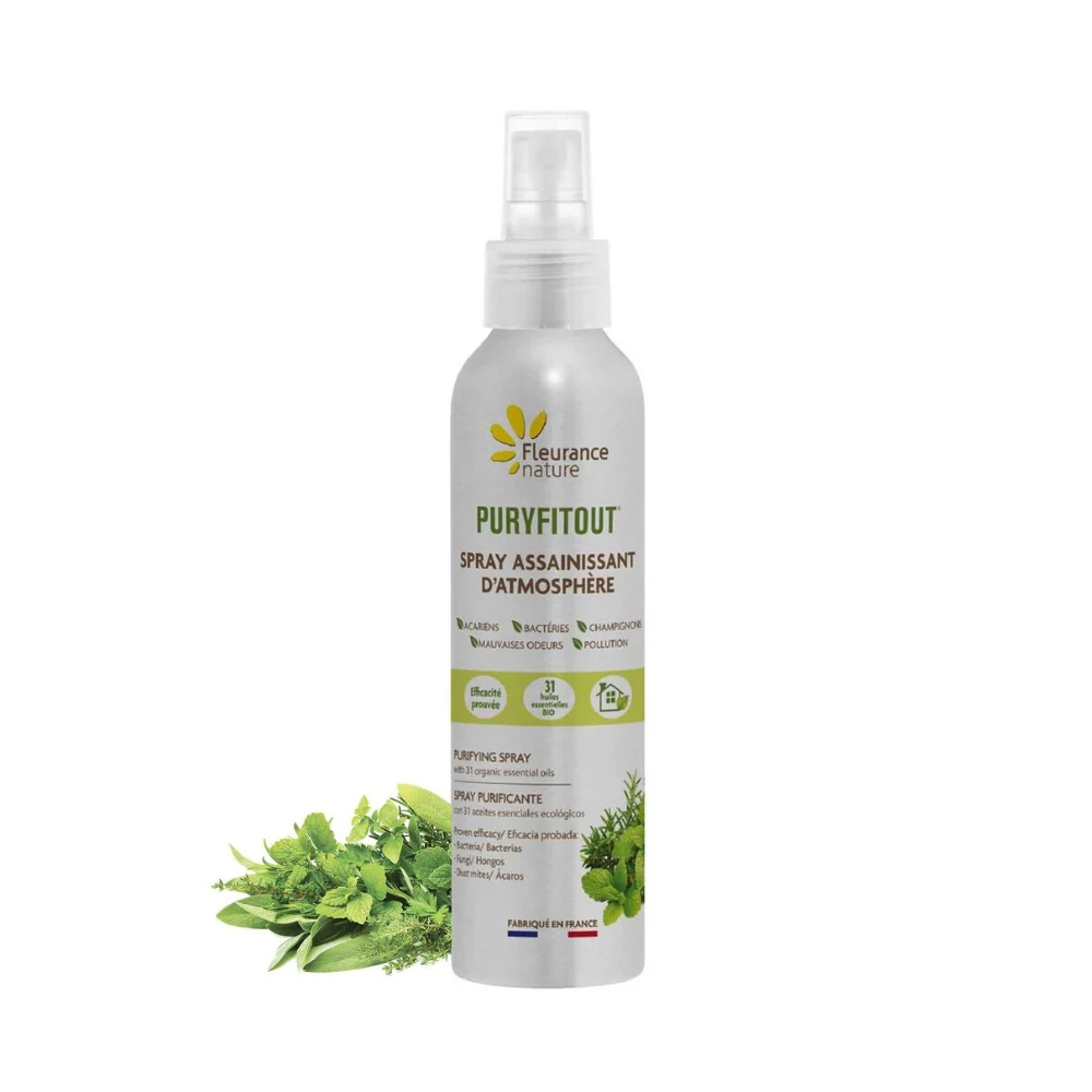 Spray Purificante Con 30 Aceites Esenciales Eco Fleurance Nature 200ml