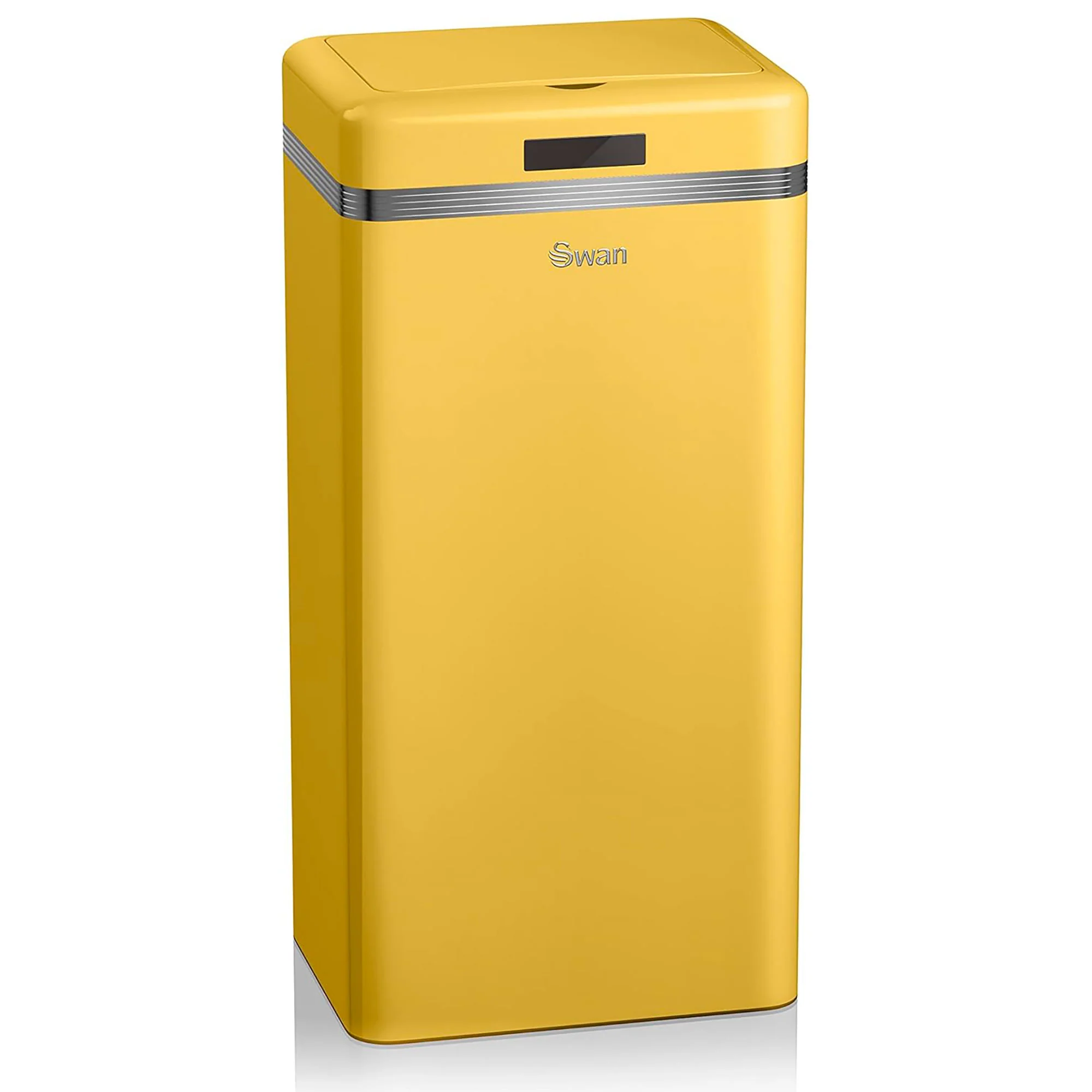 Swan Cubo De Basura Cocina Automático, Sensor De Movimiento, 45l, Metálico, Papelera Reciclaje,swka4500yelneu,amarillo