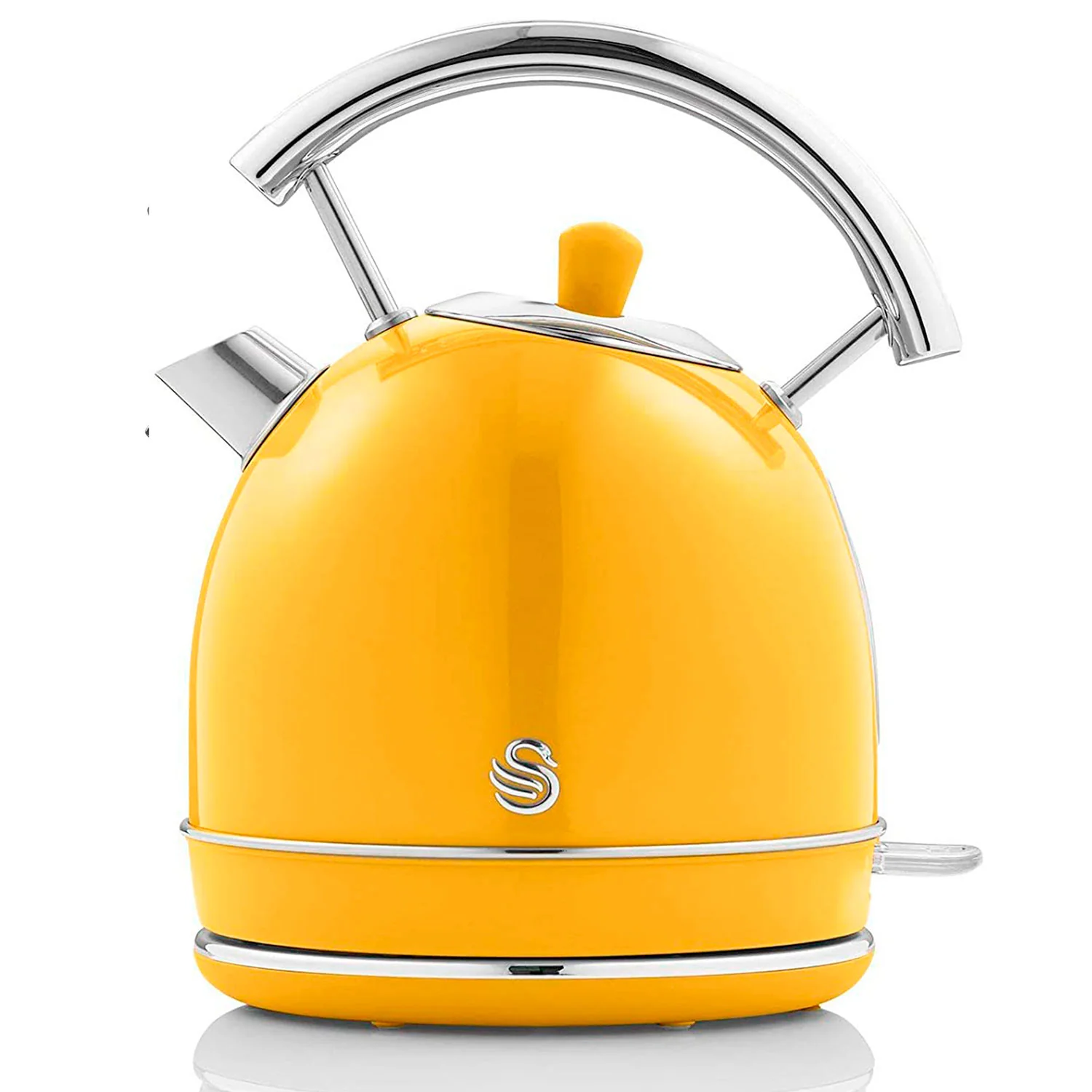 Swan Retro Set Desayuno Hervidor De Agua 1,8 L Inalámbrico, Tostadora 2 Rebanadas Anchas,vintage,stp7050yelneu,amarillo - Image 5