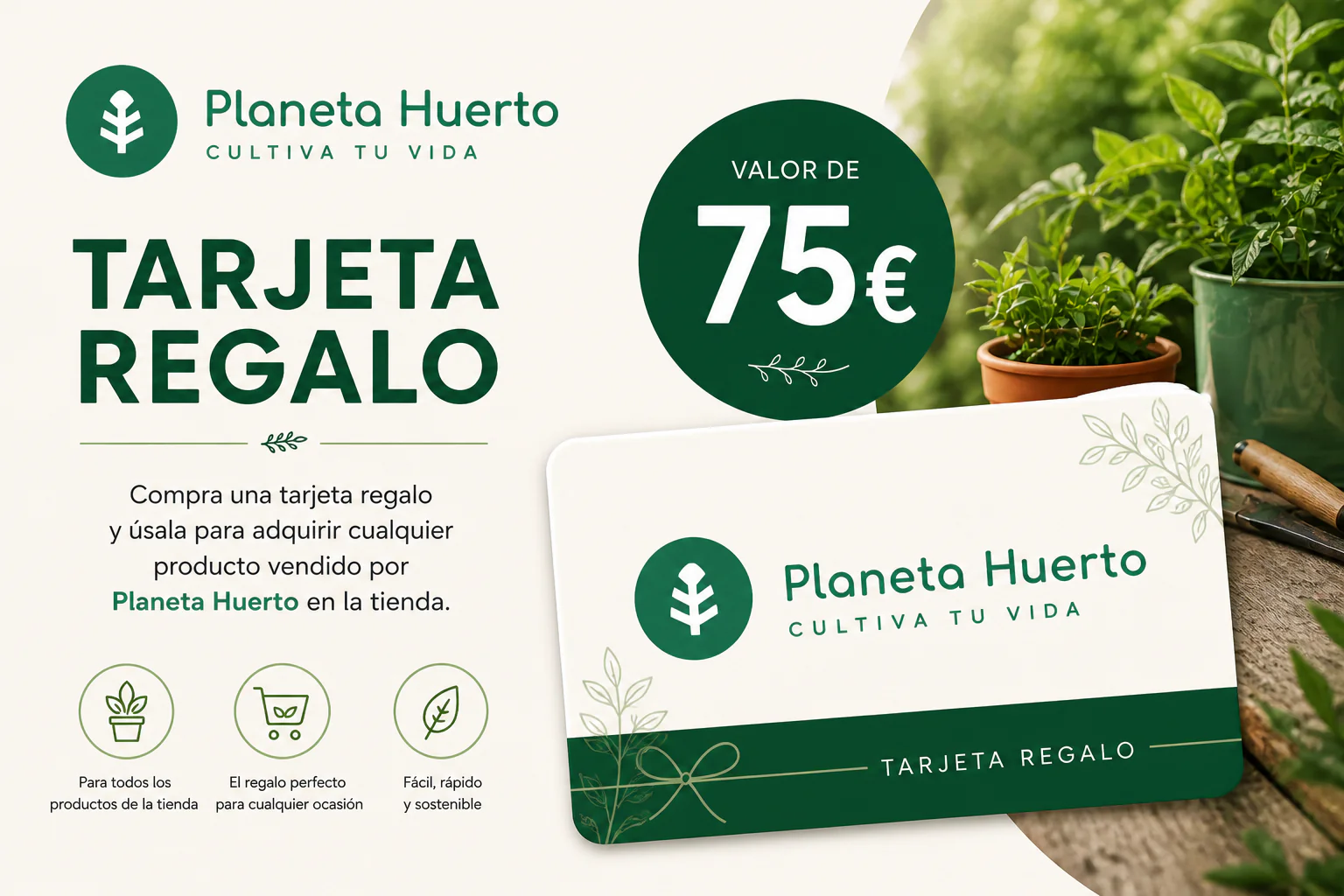 Tarjeta regalo Planeta Huerto - Image 2
