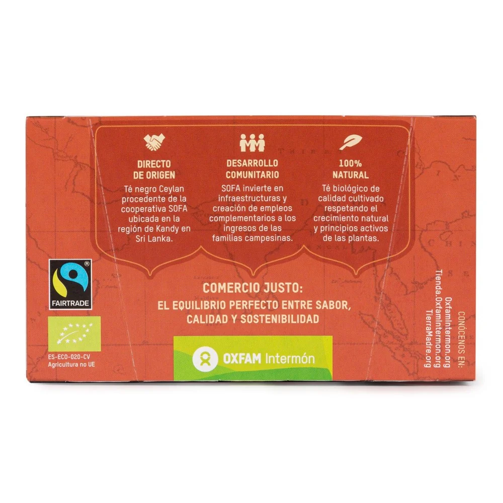 Té Negro Ceylan Bio Oi  Tierra Madre 36 g - Image 3