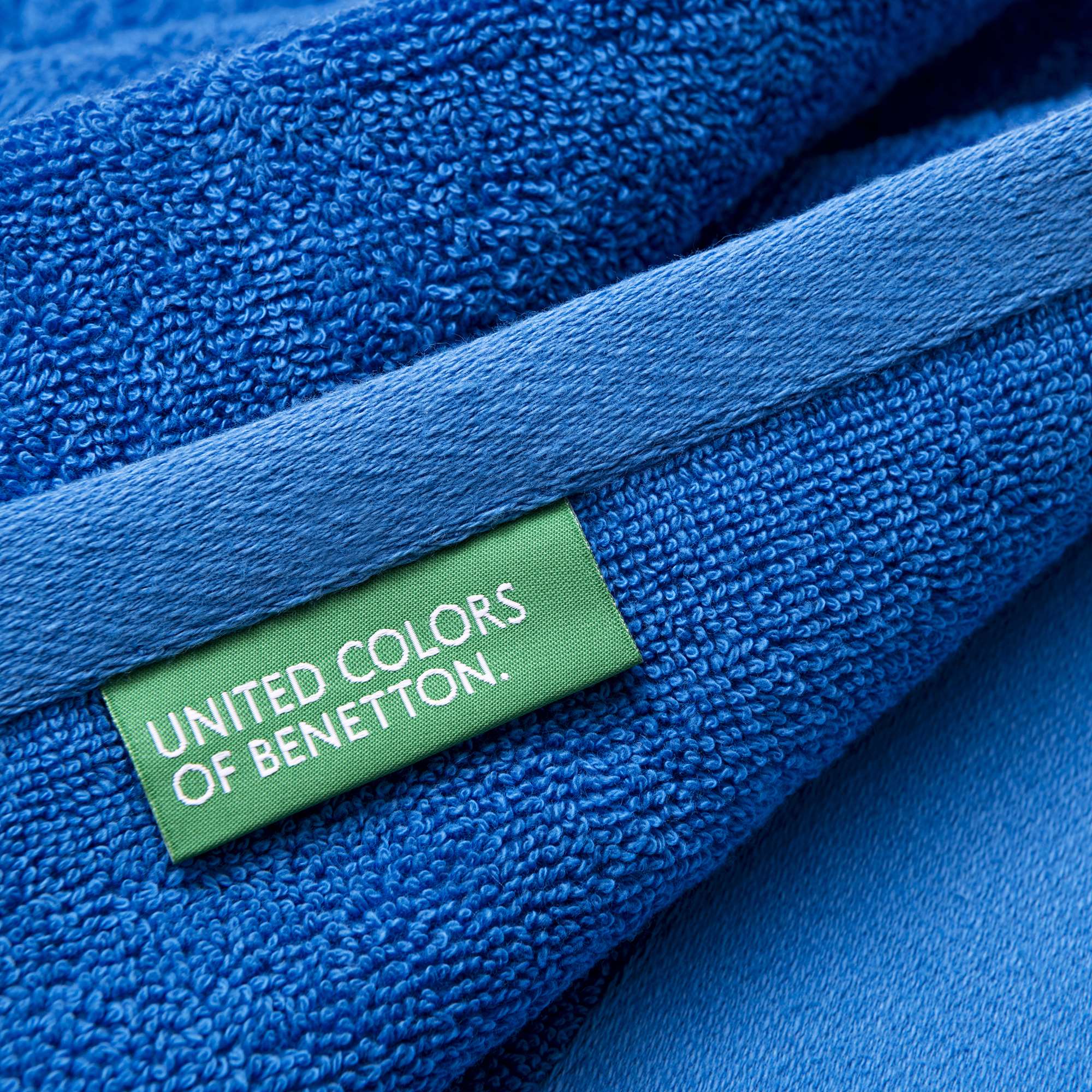 Toalla 90x150 Algodón Orgánico 450gsm Azul Benetton - Image 5