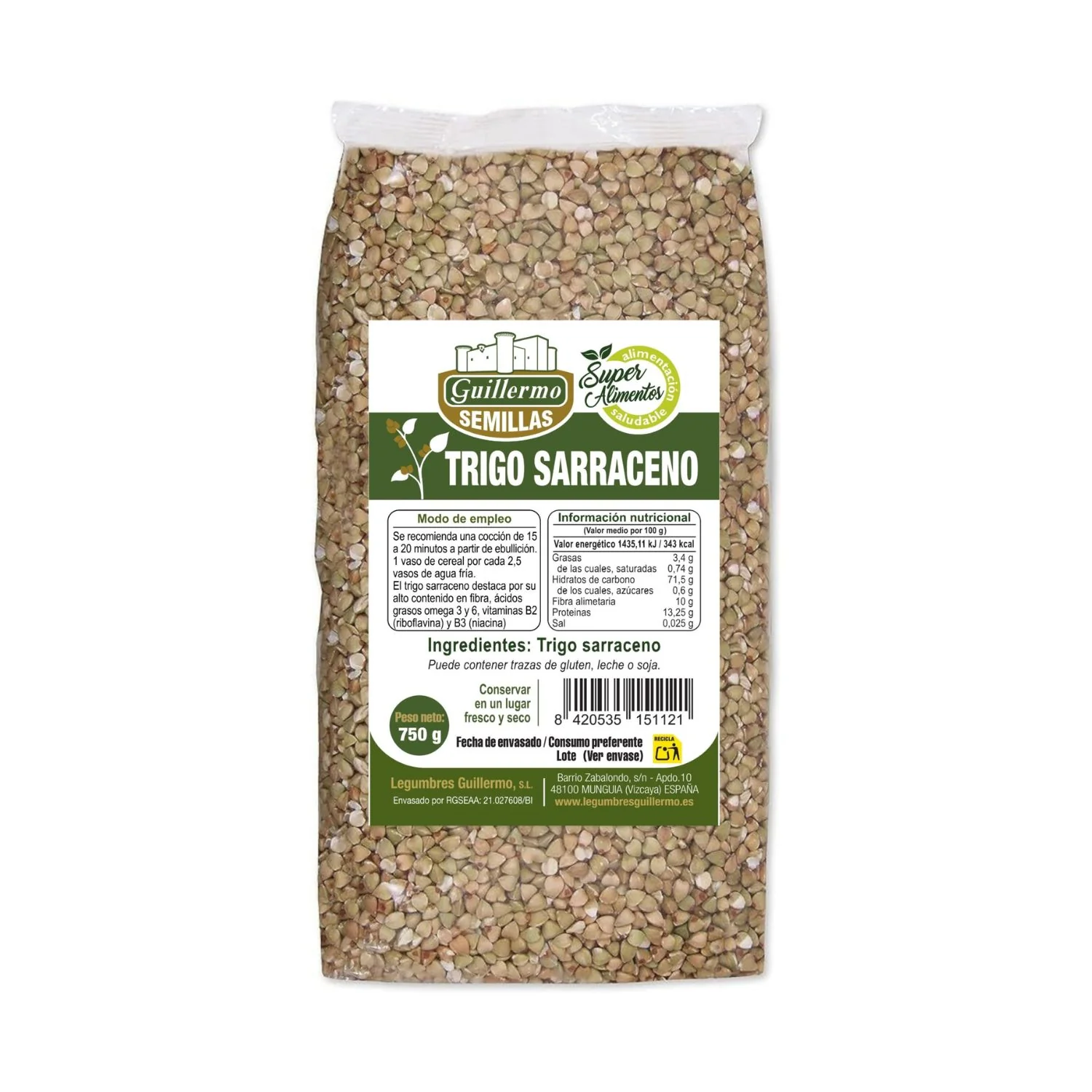 Trigo Sarraceno - 750 G