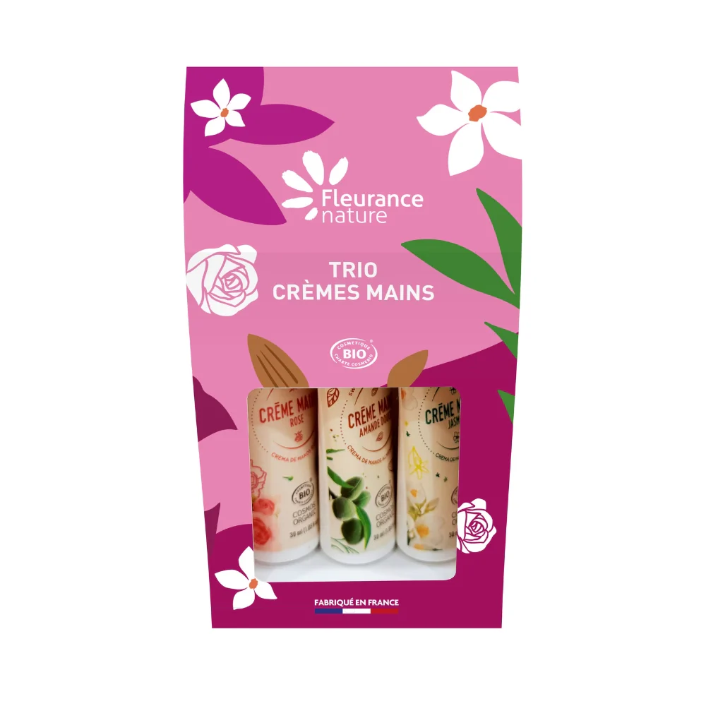 Trío Cremas De Manos 30ml Almendra, Rosa Y Jazmín - Image 3