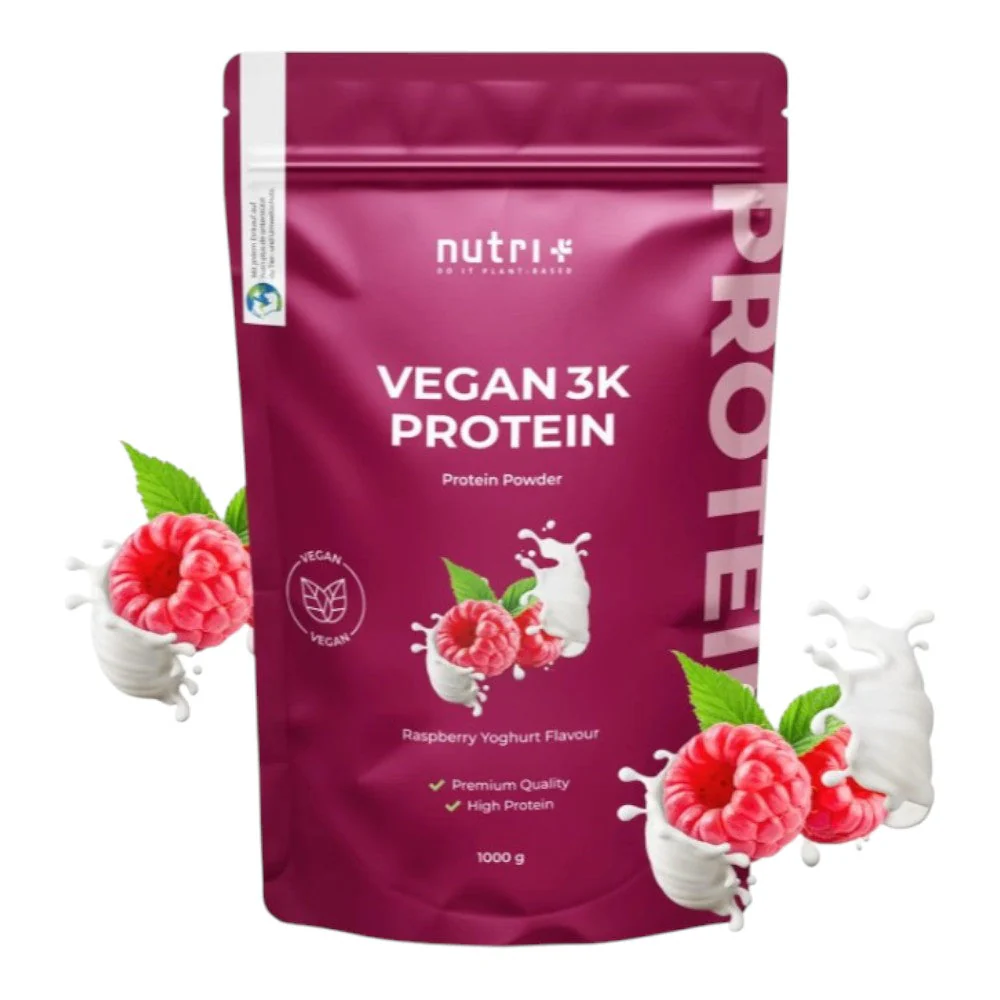 Vegan 3k Protein Powder 1 Kg Hazelnut