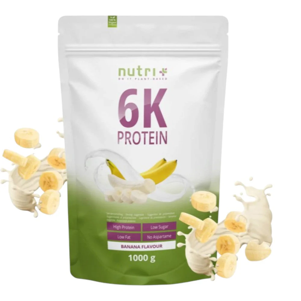 Vegan 6k Protein Powder 1 Kg Vanilla-ice Cream