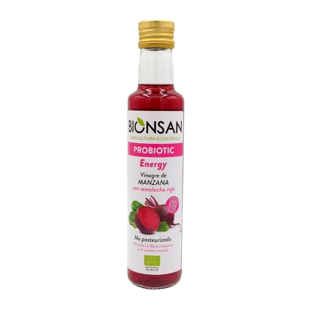 Vinagre De Manzana Con Remolacha Eco Bionsan 250ml